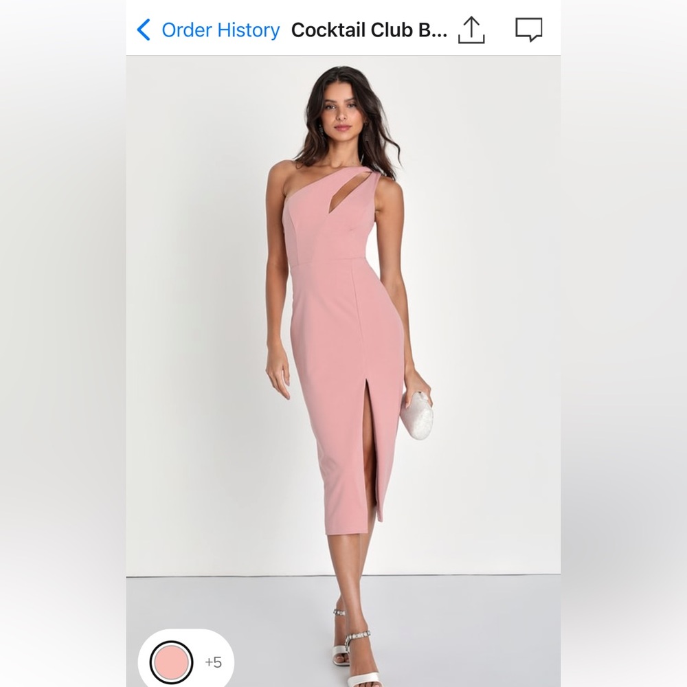 Pink Lulus Dress size XS
